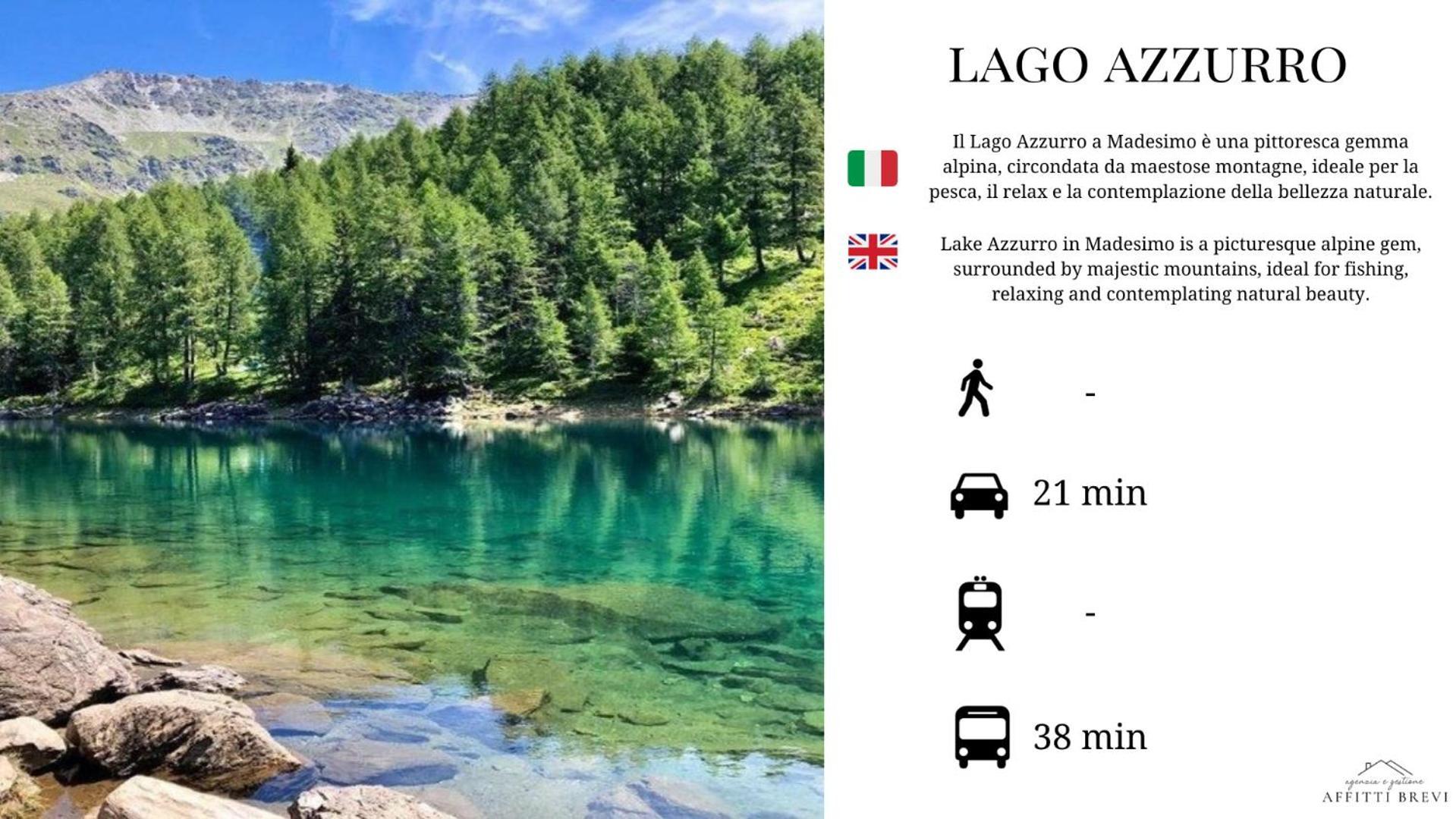 Appartamento Fondo Valle a 1 minuto dalle piste Мадезимо Екстериор снимка